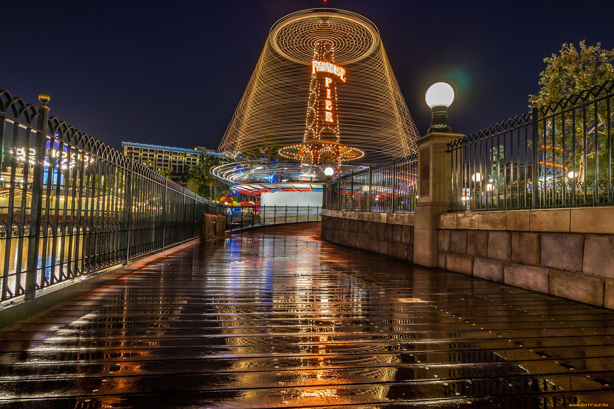 paradise pier after world of color, , , , , , 